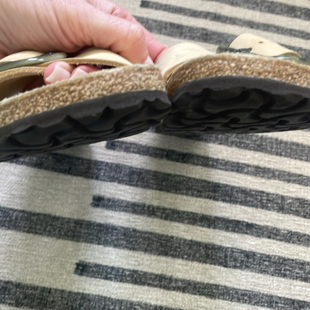 Birkenstock Beige Sandals with Buckles - Picture 7 of 7